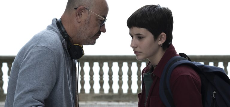 Martín Cuenca y Mateo Barredo en el rodaje de El amor de Andrea | Fotografía del rodaje de El amor de Andrea | Marino Scandurra