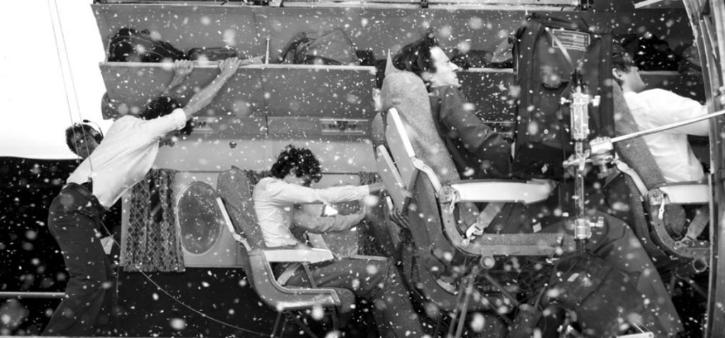 Escena accidente la sociedad de la nieve 1